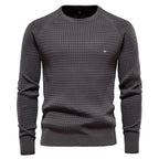 Oliver Textured Crewneck Knit Sweater for Men