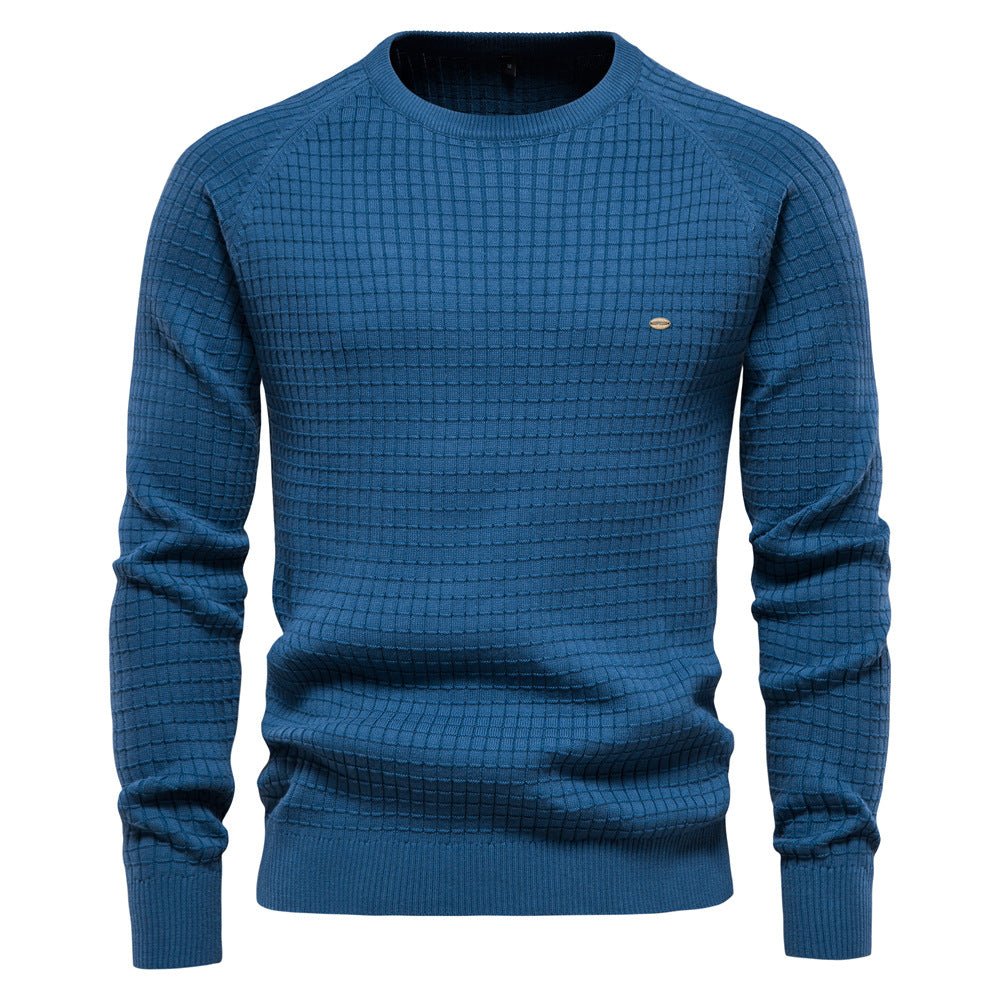 Oliver Textured Crewneck Knit Sweater for Men