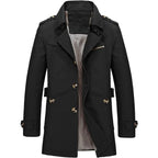 Clifford Tailored Vintage Long Trench Coat