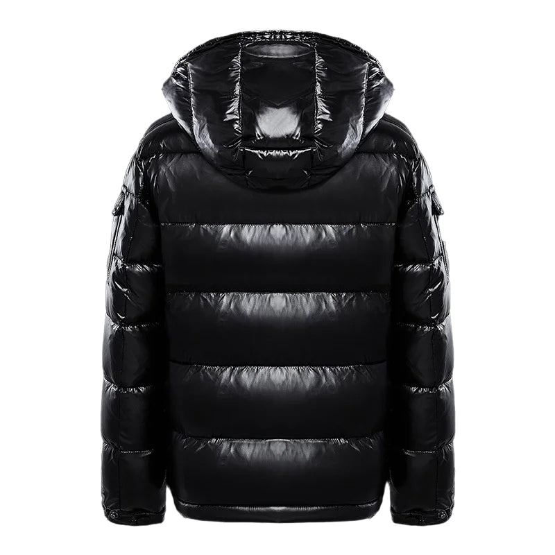 Russell Winter Shiny Hooded Puffer Jacket