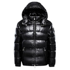 Russell Winter Shiny Hooded Puffer Jacket