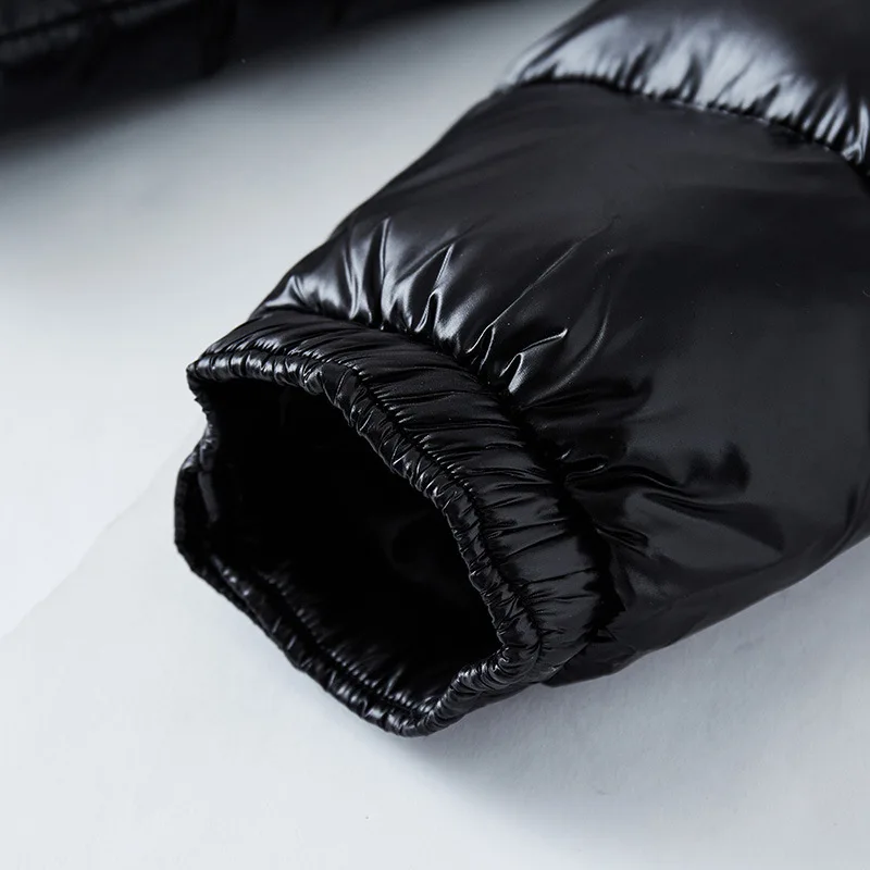 Russell Winter Shiny Hooded Puffer Jacket