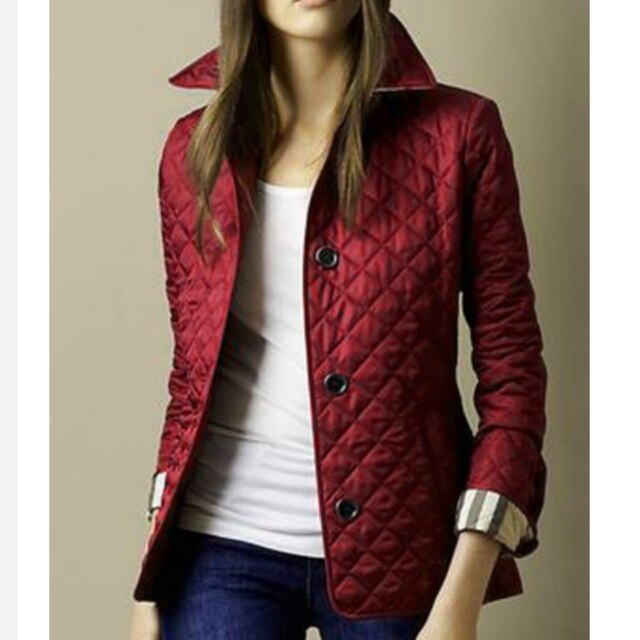 Isobel Elegant Lightweight Diamond Quilted Jacket